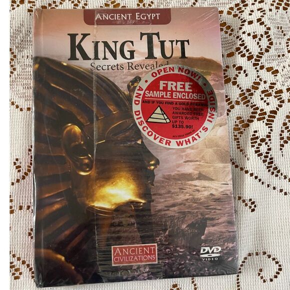 KING TUT - Secrets Revealed ANCIENT EGYPT Civilazations DVD NEW/SEALED - Picture 1 of 2